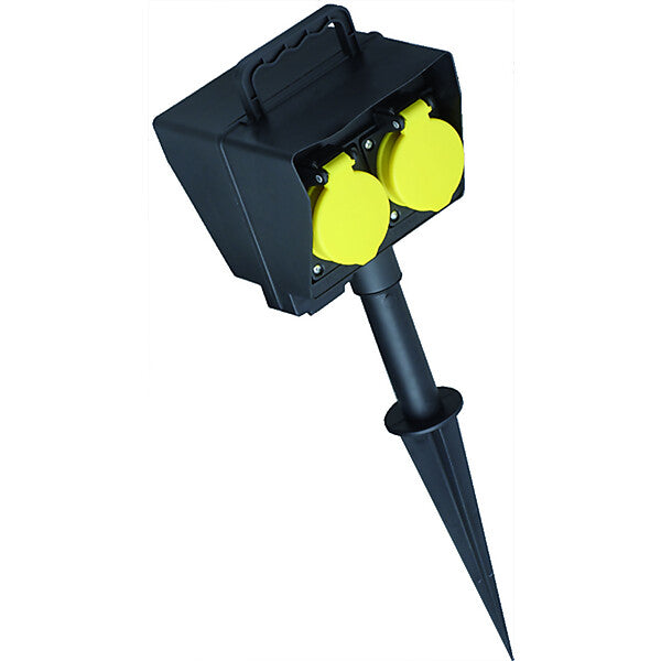 BACHMANN Gartensteckdose 2,00m sw 394.182